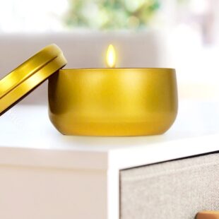 8 oz. GOLDEN Tin Candle (1)